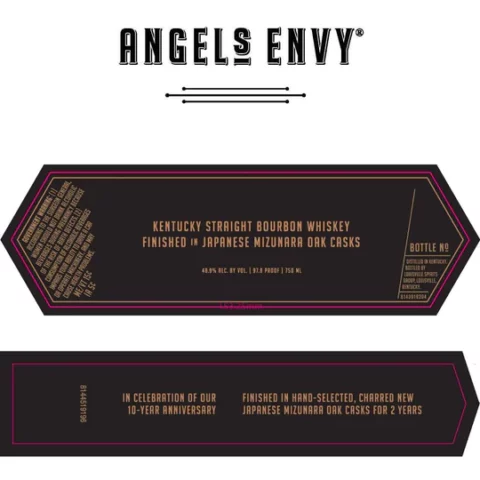 Angel's Envy 10 Year Anniversary